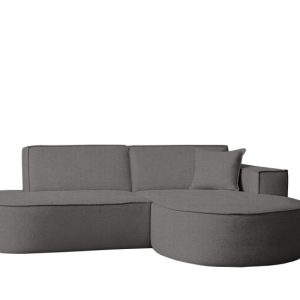 Narożnik w kształcie litery L Modena Studio, Artico, Antracyt, Prawy 756540