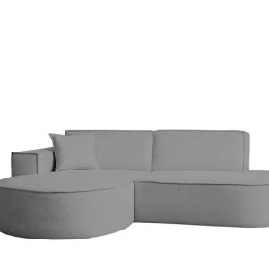 Narożnik w kształcie litery L Modena Studio, tkanina Artico, Cement, Lewy 756538 Narożnik w kształcie litery L Modena Studio, tkanina Artico, Cement, Lewy 756538