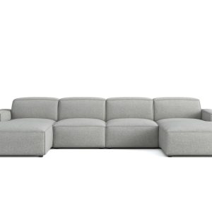 Narożnik w kształcie U, Cursal, tkanina Artico, Cement 798693 Narożnik w kształcie U, Cursal, tkanina Artico, Cement 798693