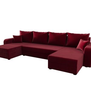 Narożnik w kształcie U HEWLET U BIS itaka 34 ciemnoczerwony 815046 Narożnik w kształcie U HEWLET U BIS itaka 34 ciemnoczerwony 815046
