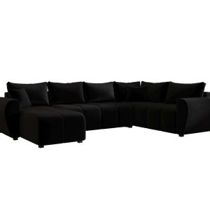 Narożnik w kształcie U MOLISA U PLUS itaka 15 prawa czarny 815075 Narożnik w kształcie U MOLISA U PLUS itaka 15 prawa czarny 815075