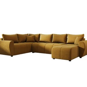 Narożnik w kształcie U MOLISA U PLUS itaka 33 lewa pomarańczowy 815407 Narożnik w kształcie U MOLISA U PLUS itaka 33 lewa pomarańczowy 815407