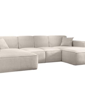 Narożnik w kształcie U SIENA, Sofa, Tkanina Poso, Beżowy 753975 Narożnik w kształcie U SIENA, Sofa, Tkanina Poso, Beżowy 753975
