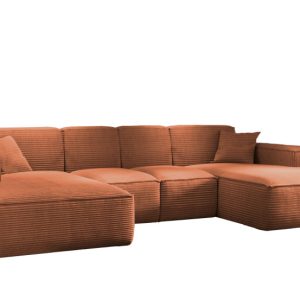 Narożnik w kształcie U SIENA, Sofa, Tkanina Poso, Ceglany 754004 Narożnik w kształcie U SIENA, Sofa, Tkanina Poso, Ceglany 754004