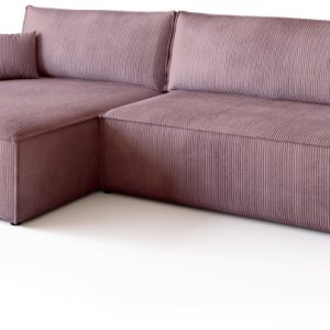 Narożnik z funkcją spania ADI XL różowy 671568 Narożnik z funkcją spania ADI XL różowy 671568