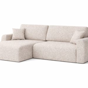 Narożnik z funkcją spania, Ariel XL, szenil Artico, Beżowy, Lewy 879122 Narożnik z funkcją spania, Ariel XL, szenil Artico, Beżowy, Lewy 879122