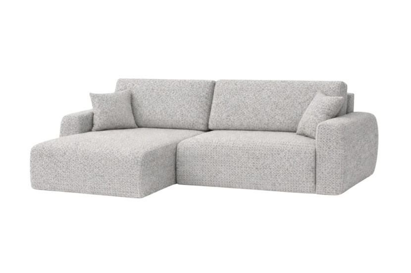 Narożnik z funkcją spania, Ariel XL, szenil Artico, Nata, Lewy 879067