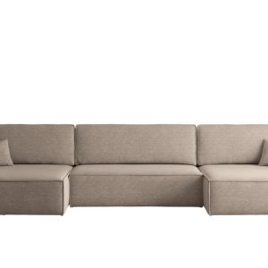 Narożnik z funkcją spania BEST U XL, tkanina Verita Ciepły Beżowy 638872 Narożnik z funkcją spania BEST U XL, tkanina Verita Ciepły Beżowy 638872