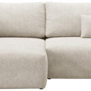 Narożnik z funkcją spania beżowy do salonu CAMILO 490111 Narożnik z funkcją spania beżowy do salonu CAMILO 490111