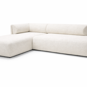 Narożnik z funkcją spania Cloud 289 cm Lewy rogówka rozkładana boucle biały 1066205 Narożnik z funkcją spania Cloud 289 cm Lewy rogówka rozkładana boucle biały 1066205