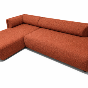 Narożnik z funkcją spania Cloud 289 cm Lewy rogówka rozkładana boucle rudy 1066215 Narożnik z funkcją spania Cloud 289 cm Lewy rogówka rozkładana boucle rudy 1066215