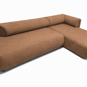 Narożnik z funkcją spania Cloud 289 cm Prawy rogówka boucle Cappuccino 1066209 Narożnik z funkcją spania Cloud 289 cm Prawy rogówka boucle Cappuccino 1066209