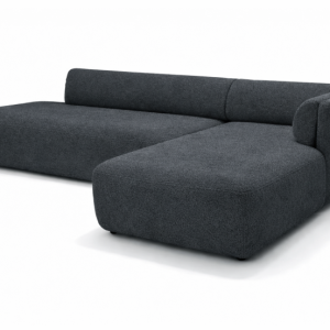 Narożnik z funkcją spania Cloud 289 cm Prawy rogówka boucle Grafitowy 1066211 Narożnik z funkcją spania Cloud 289 cm Prawy rogówka boucle Grafitowy 1066211