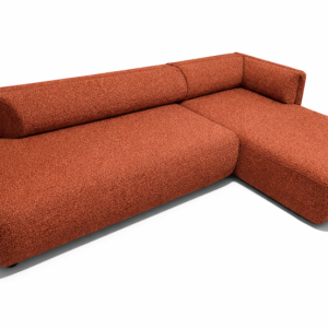 Narożnik z funkcją spania Cloud 289 cm Prawy rogówka rozkładana boucle rudy 1066213 Narożnik z funkcją spania Cloud 289 cm Prawy rogówka rozkładana boucle rudy 1066213