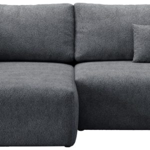 Narożnik z funkcją spania do salonu CAMILO grafit 489887 Narożnik z funkcją spania do salonu CAMILO grafit 489887