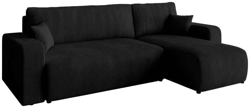 Narożnik z funkcją spania do salonu PUMI kremowa 678959