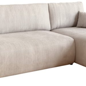 Narożnik z funkcją spania do salonu PUMI kremowa 678948 Narożnik z funkcją spania do salonu PUMI kremowa 678948