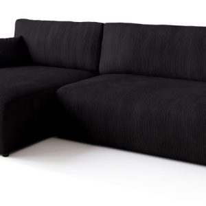 Narożnik z funkcją spania do salonu PUMI XL czerń 682065 Narożnik z funkcją spania do salonu PUMI XL czerń 682065