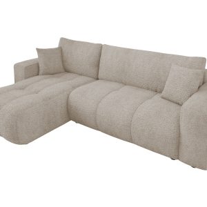 Narożnik z funkcją spania Furyn Boucle 765881 Narożnik z funkcją spania Furyn Boucle 765881