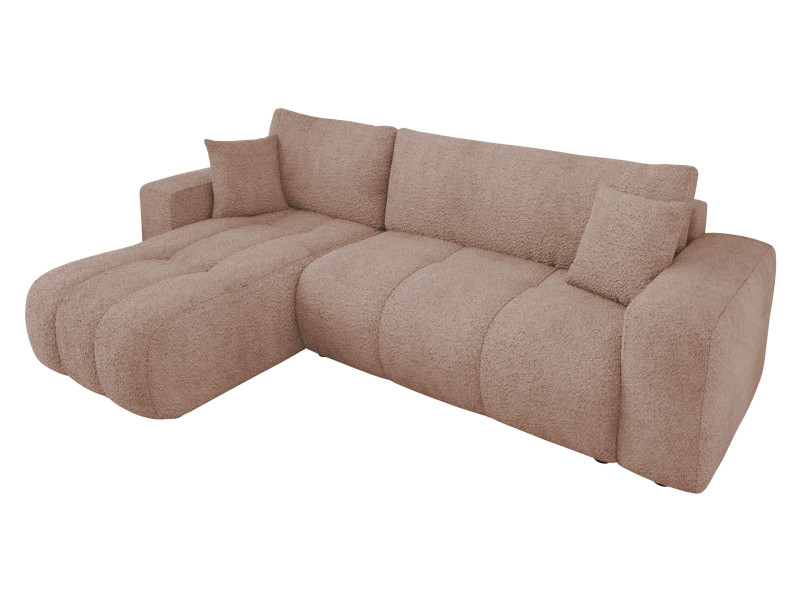 Narożnik z funkcją spania Furyn Boucle 765926