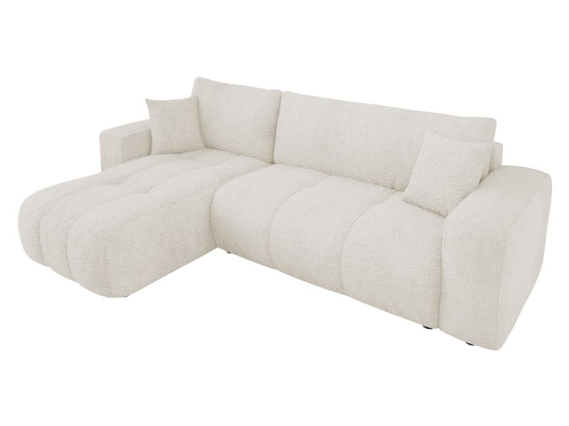 Narożnik z funkcją spania Furyn Boucle 765929
