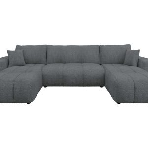 Narożnik z funkcją spania Furyn U Boucle 765889 Narożnik z funkcją spania Furyn U Boucle 765889