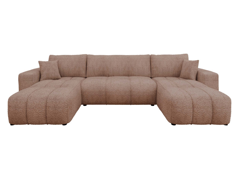 Narożnik z funkcją spania Furyn U Boucle 765933