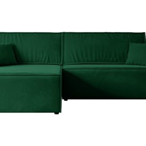 Narożnik z funkcją spania i pojemnikiem CELTIC-XL – 277x143x83cm Zielony 487690 Narożnik z funkcją spania i pojemnikiem CELTIC-XL – 277x143x83cm Zielony 487690
