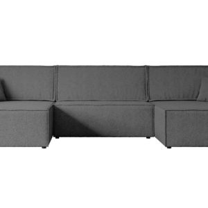 Narożnik z funkcją spania i pojemnikiem CELTIC-XLU – 377x143x83cm Szary 487624 Narożnik z funkcją spania i pojemnikiem CELTIC-XLU – 377x143x83cm Szary 487624