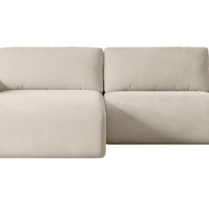 Narożnik z funkcją spania i pojemnikiem KLEEA-L – 247x143x83cm Beżowy 488760 Narożnik z funkcją spania i pojemnikiem KLEEA-L – 247x143x83cm Beżowy 488760