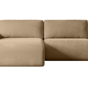 Narożnik z funkcją spania i pojemnikiem KLEEA-L – 247x143x83cm Beżowy 488765 Narożnik z funkcją spania i pojemnikiem KLEEA-L – 247x143x83cm Beżowy 488765