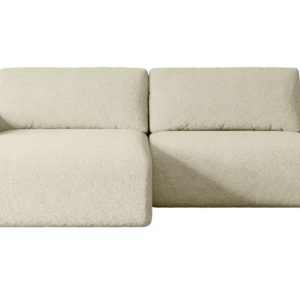 Narożnik z funkcją spania i pojemnikiem KLEEA-L – 247x143x83cm Beżowy 487598 Narożnik z funkcją spania i pojemnikiem KLEEA-L – 247x143x83cm Beżowy 487598