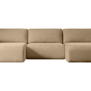 Narożnik z funkcją spania i pojemnikiem KLEEA-U – 347x143x83cm Beżowy 487696 Narożnik z funkcją spania i pojemnikiem KLEEA-U – 347x143x83cm Beżowy 487696