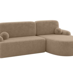 Narożnik z funkcją spania i pojemnikiem LIRA-L – 264x172x89cm Beż 964674 Narożnik z funkcją spania i pojemnikiem LIRA-L – 264x172x89cm Beż 964674
