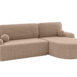 Narożnik z funkcją spania i pojemnikiem LIRA-L – 264x172x89cm Ciemny beż 930329 Narożnik z funkcją spania i pojemnikiem LIRA-L – 264x172x89cm Ciemny beż 930329