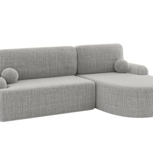 Narożnik z funkcją spania i pojemnikiem LIRA-L – 264x172x89cm Jasnoszary 930327 Narożnik z funkcją spania i pojemnikiem LIRA-L – 264x172x89cm Jasnoszary 930327