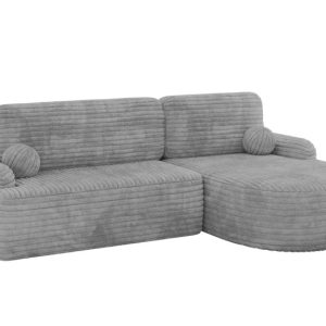 Narożnik z funkcją spania i pojemnikiem LIRA-L – 264x172x89cm Jasnoszary 930412 Narożnik z funkcją spania i pojemnikiem LIRA-L – 264x172x89cm Jasnoszary 930412