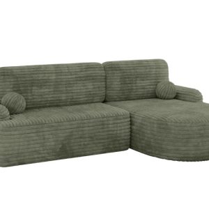 Narożnik z funkcją spania i pojemnikiem LIRA-L – 264x172x89cm Oliwkowy 930373 Narożnik z funkcją spania i pojemnikiem LIRA-L – 264x172x89cm Oliwkowy 930373