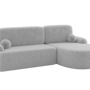 Narożnik z funkcją spania i pojemnikiem LIRA-L – 264x172x89cm Szary 964670 Narożnik z funkcją spania i pojemnikiem LIRA-L – 264x172x89cm Szary 964670