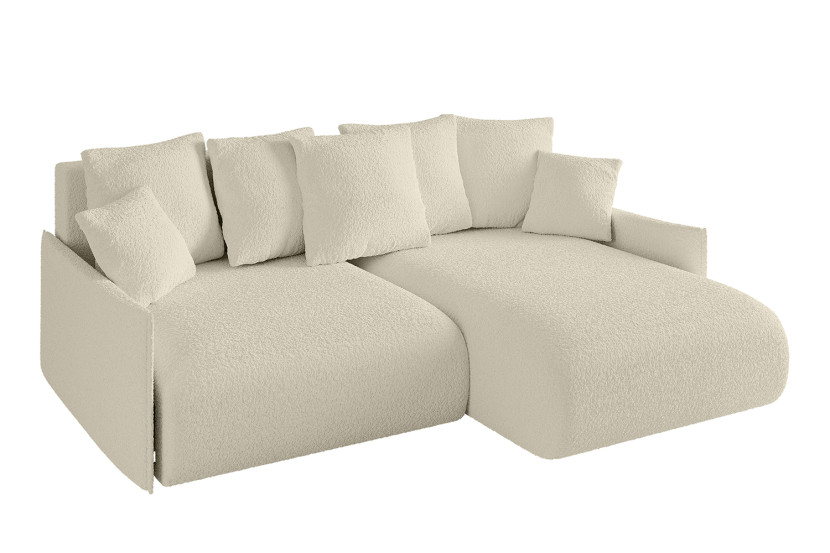 Narożnik z funkcją spania i pojemnikiem ONESK-L-v1 216x177x72 cm Beżowy 853797