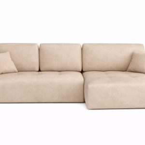 Narożnik z funkcją spania Ivo L, welur Salvador, Beżowy, Prawy 892608 Narożnik z funkcją spania Ivo L, welur Salvador, Beżowy, Prawy 892608
