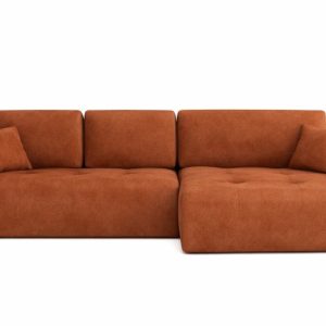 Narożnik z funkcją spania Ivo XL, welur Salvador, Brązowy, Prawy 892585 Narożnik z funkcją spania Ivo XL, welur Salvador, Brązowy, Prawy 892585