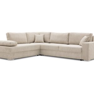 Narożnik z funkcją spania, LEWY – beżowy | FESTINA 223134 Narożnik z funkcją spania, LEWY – beżowy | FESTINA 223134