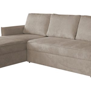 Narożnik z funkcją spania Megan Sztruks 157356 Narożnik z funkcją spania Megan Sztruks 157356