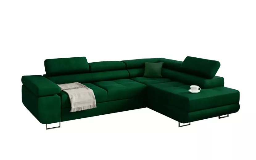 Narożnik z funkcją spania MIAMI rogówka do salonu 639411