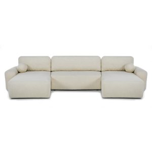 Narożnik z funkcją spania NOEL U – beżowy BOUCLE 957859 Narożnik z funkcją spania NOEL U – beżowy BOUCLE 957859