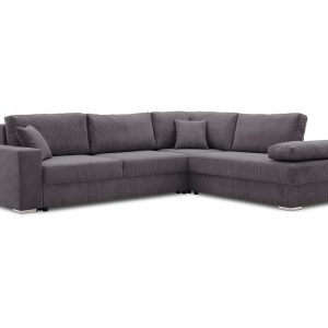 Narożnik z funkcją spania, PRAWY – ciemny szary | FESTINA 223131 Narożnik z funkcją spania, PRAWY – ciemny szary | FESTINA 223131