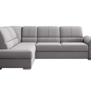 Narożnik z funkcją spania SIBER VELVET szary lewy 825402 Narożnik z funkcją spania SIBER VELVET szary lewy 825402