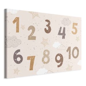 Obraz Jumping numbers 120 x 80 cm 607169