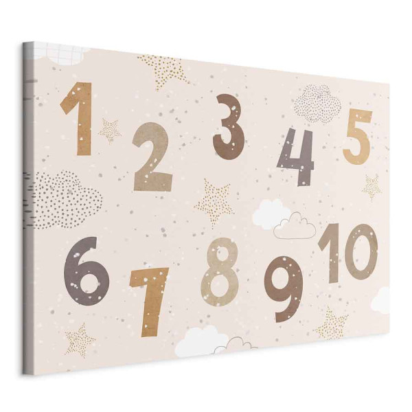 Obraz Jumping numbers 90 x 60 cm 606599